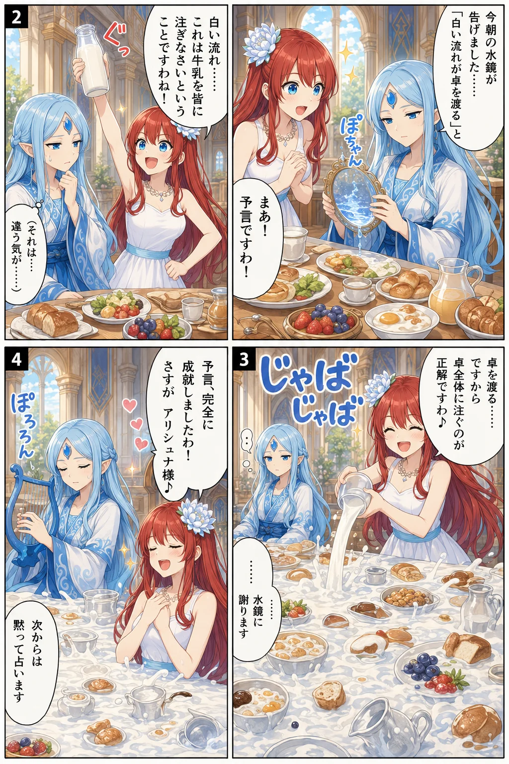 予言の朝ごはん
