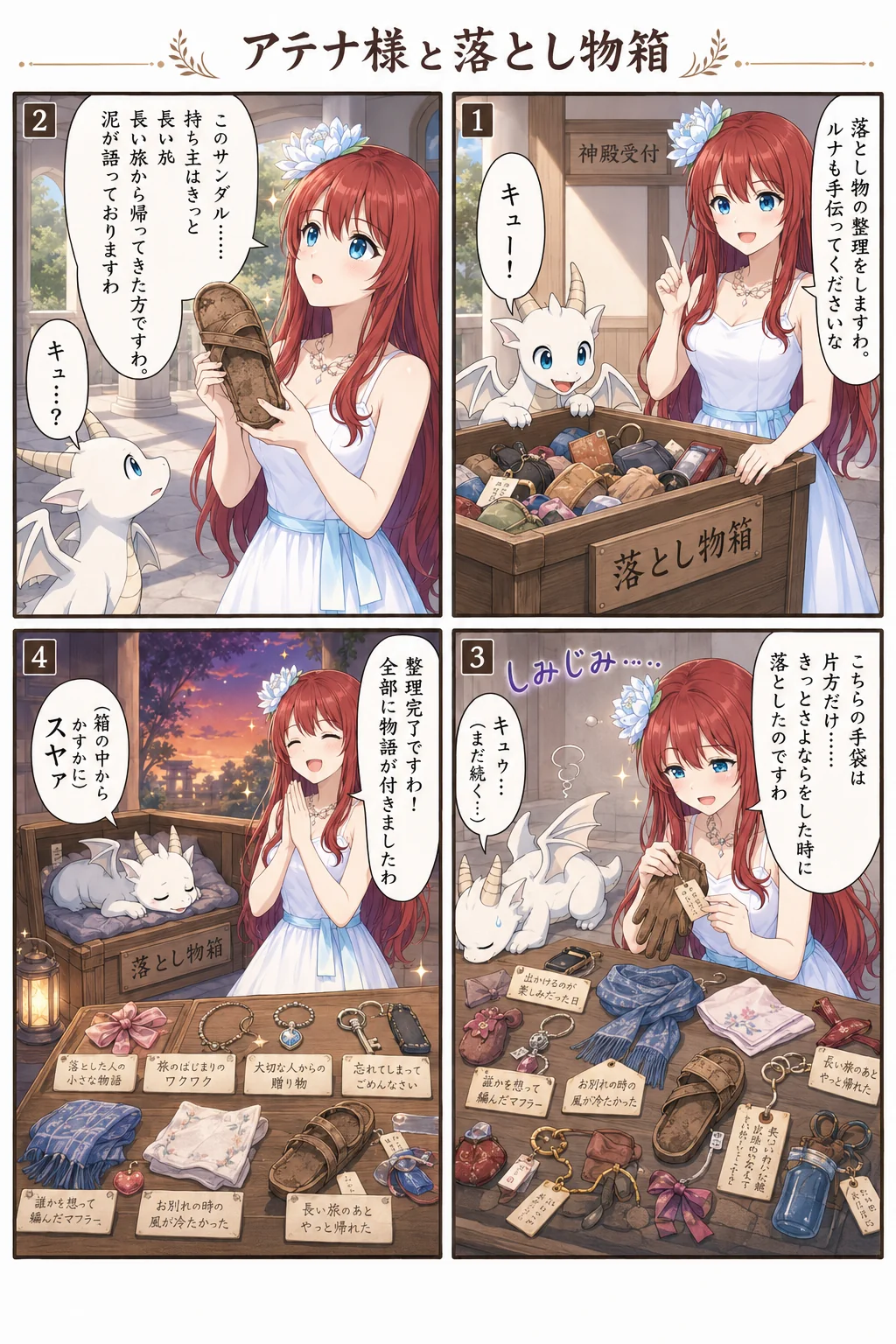 アテナ様と落とし物箱