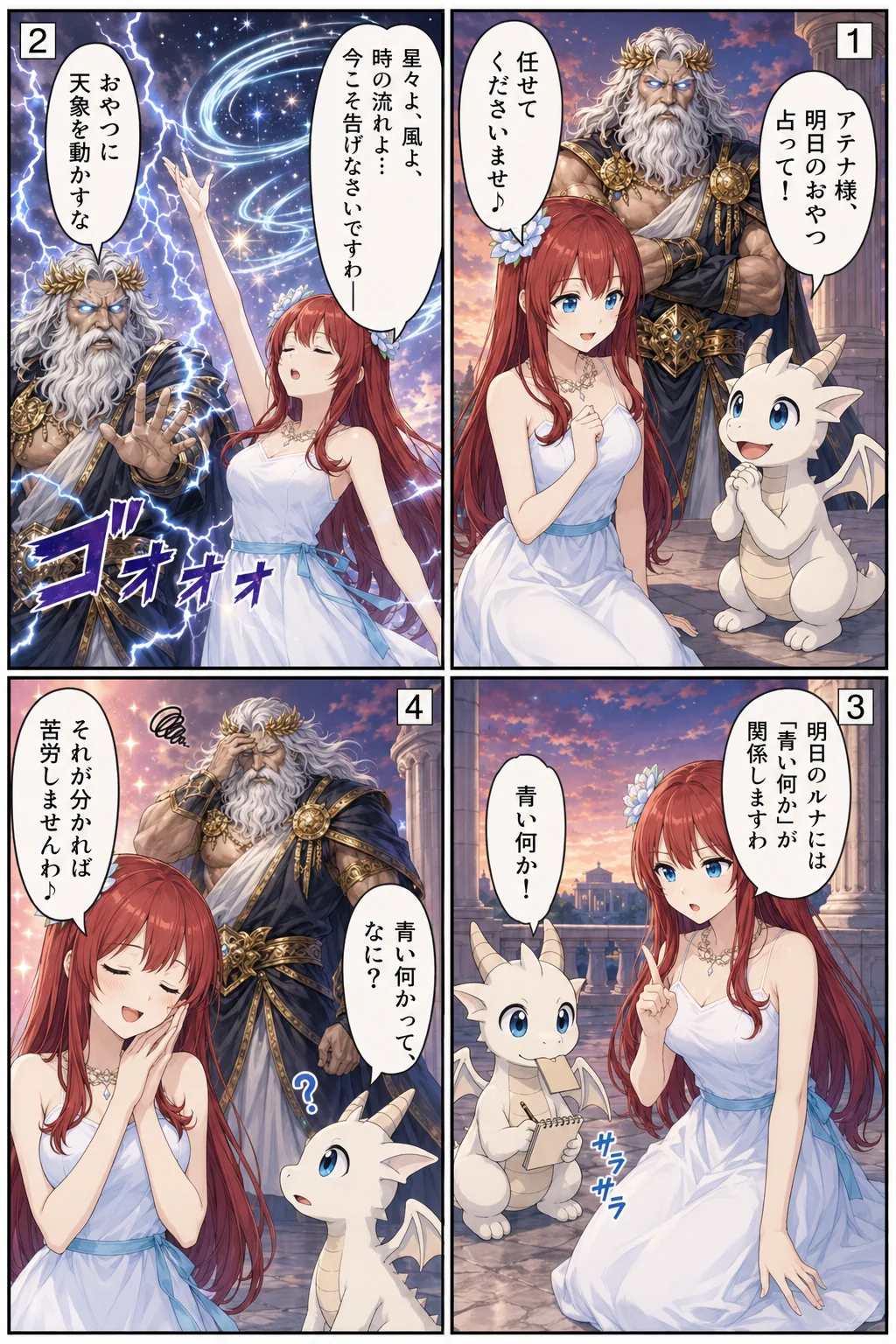 アテナ様のおやつ占い