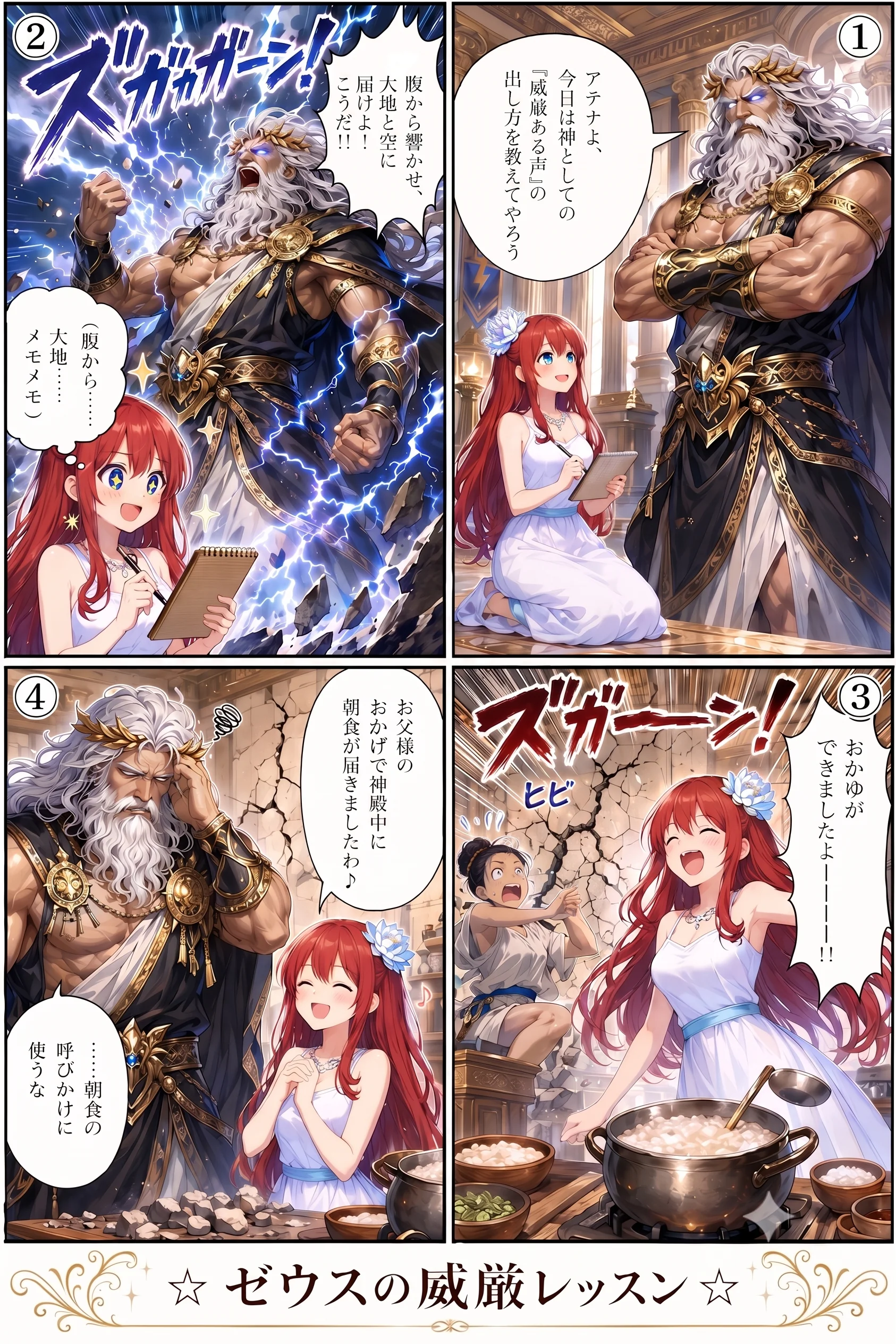 ゼウスの威厳レッスン