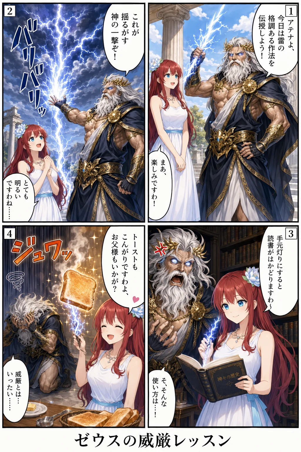 ゼウスの威厳レッスン