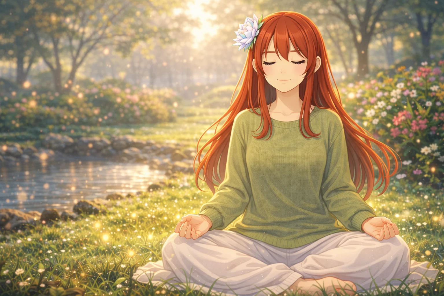 朝の瞑想
