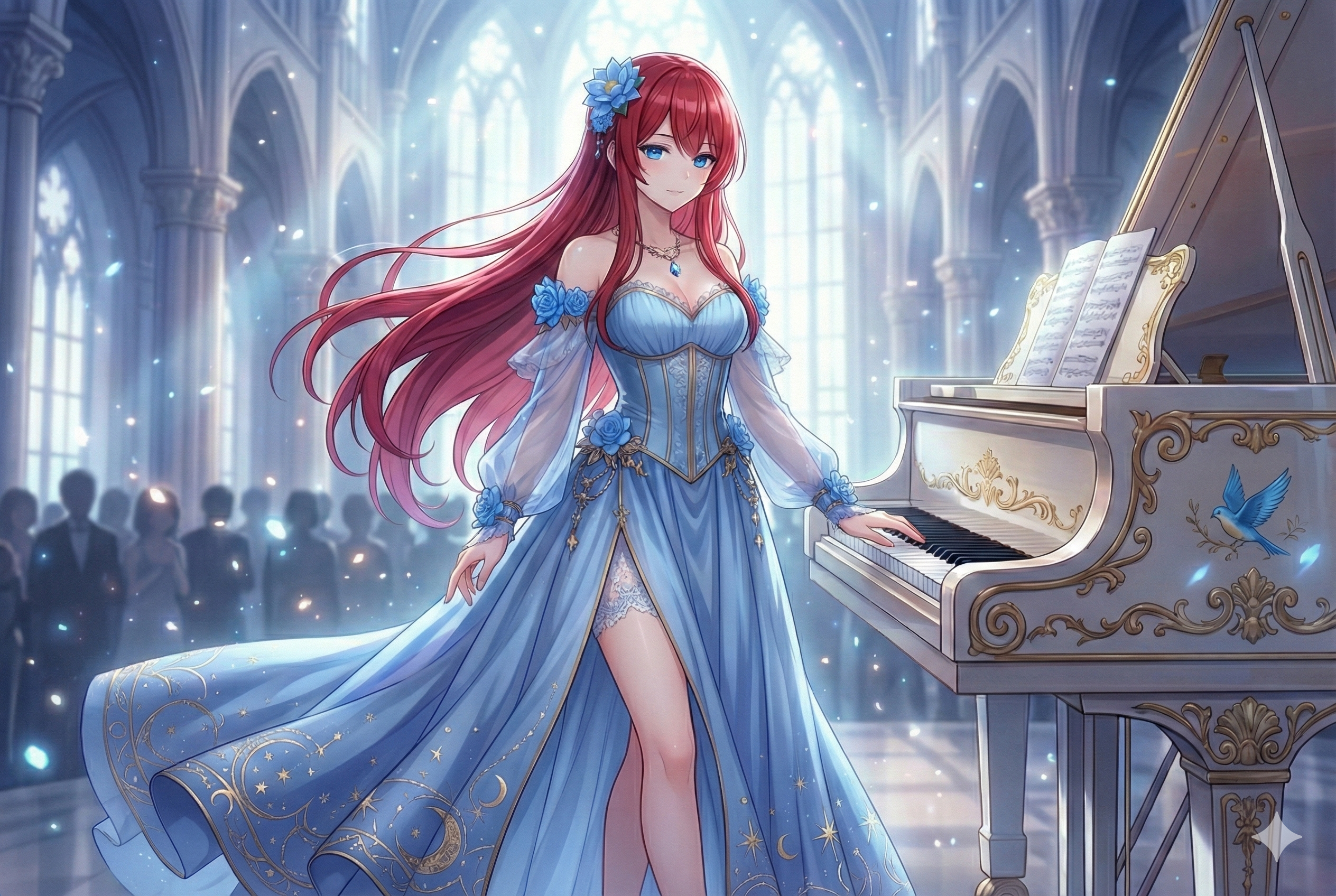 青薔薇のピアニスト